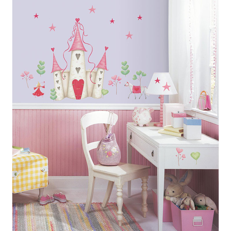 Väggdekor Princess Castle RoomMates