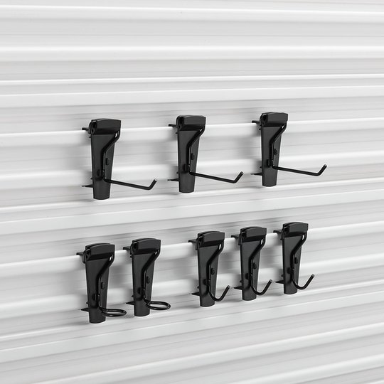 8-pack Stanley Trackwall Verktygskrokar