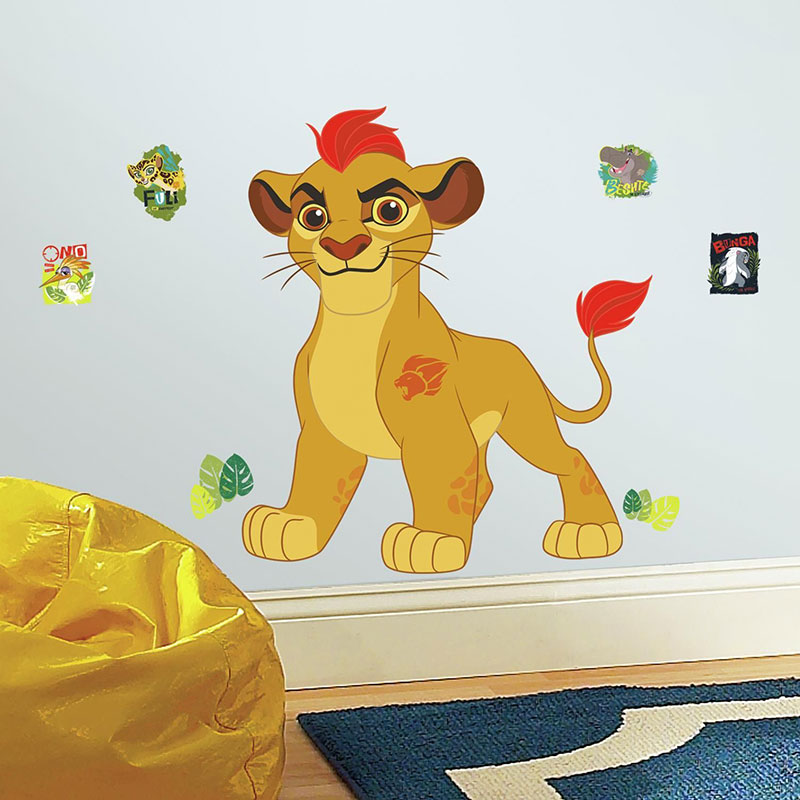 Väggdekor Lion Guard Kion Giant RoomMates