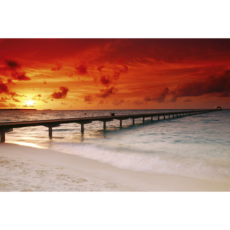 Tapet Jetty In Sunset Dimex