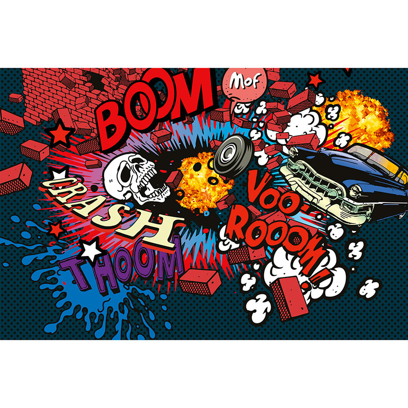 Tapet Car Crash Dimex