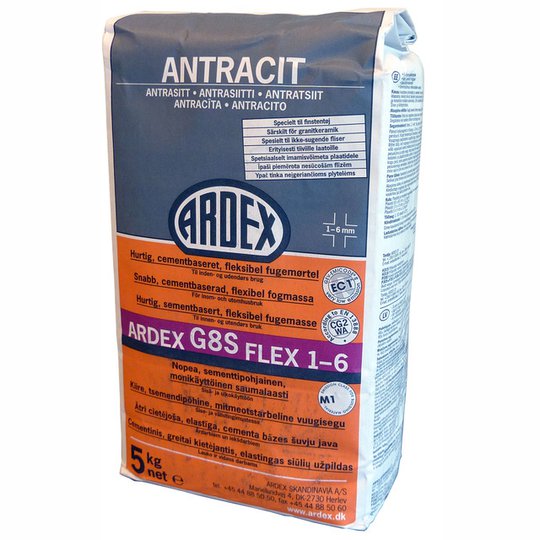 KAKELFOG G8S ANTRACIT 5KG