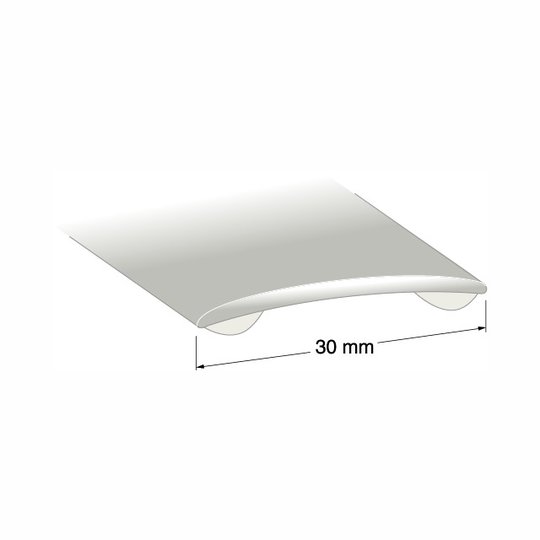 SKARVLIST 30MM L2000 SILVER NR13
