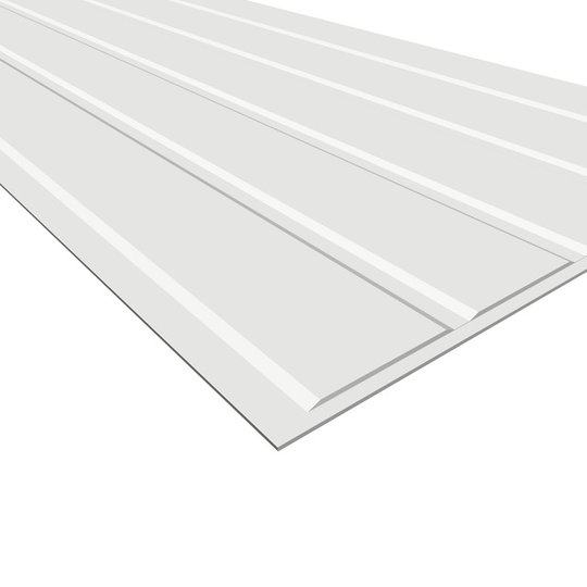 PANEL KLASSISK 6X2435X405 VIT