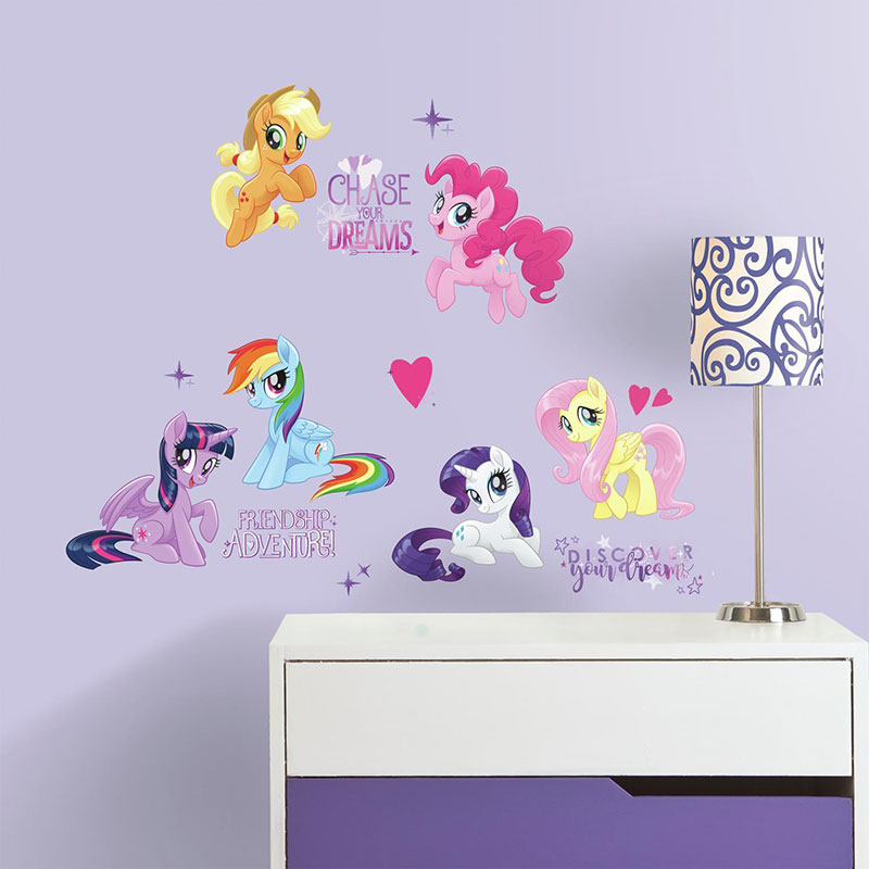 Väggdekor My Little Pony The Movie RoomMates