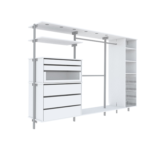 Komplett Högskåp Inredning Mix 2680 mm - För 3 dörrar