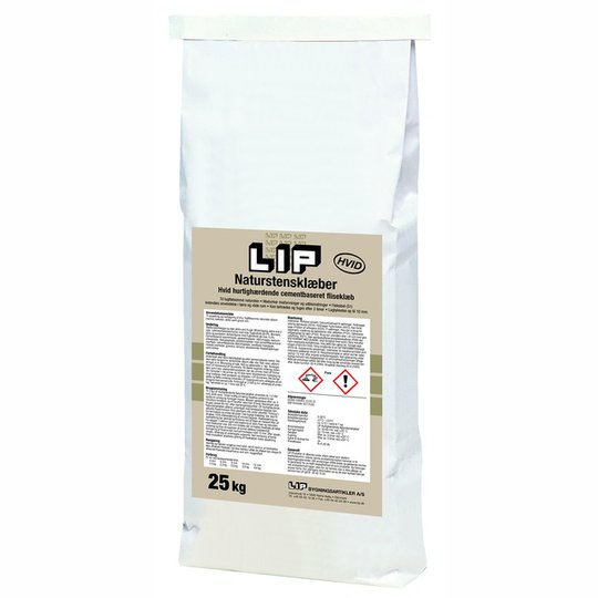 NATURSTENSFIX VIT SNABB 25KG