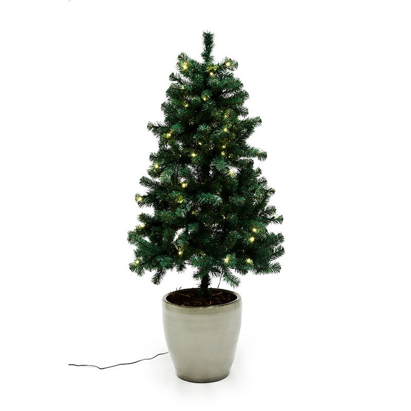 Plastjulgran 120 x 82 cm Nordic Winter