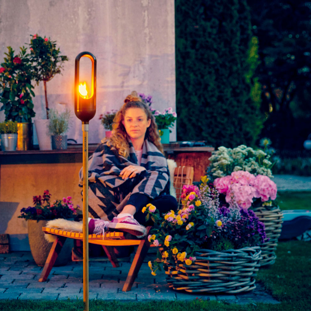 Gardena ClickUp! Fackla med skaft