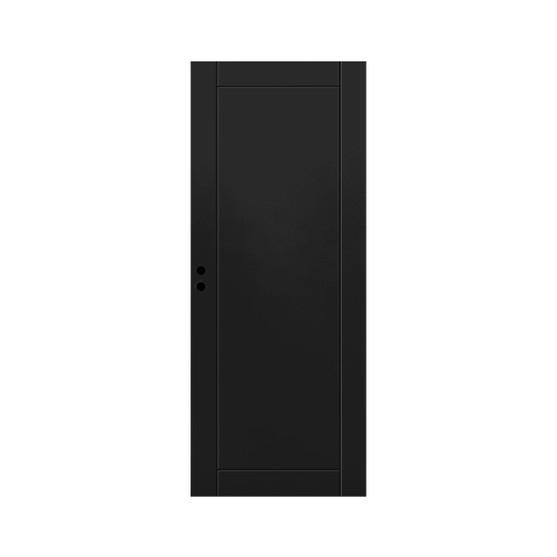 Innerdörr Aspö Grunda Design 7 x 20, Svart