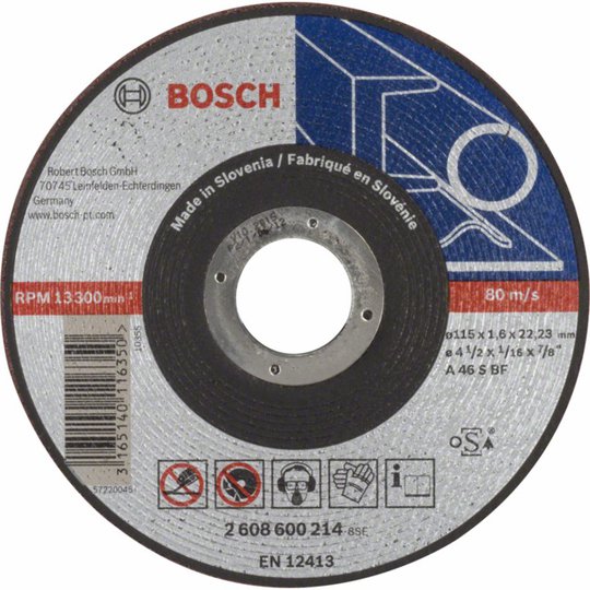KAPSKIVA METALL RAK 115X1.6MM