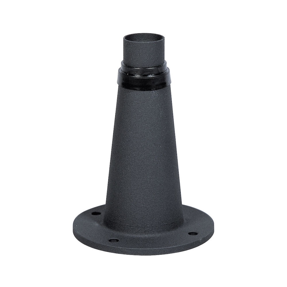 Junior 24,5 cm Konstsmide grindstolpsfäste Svart