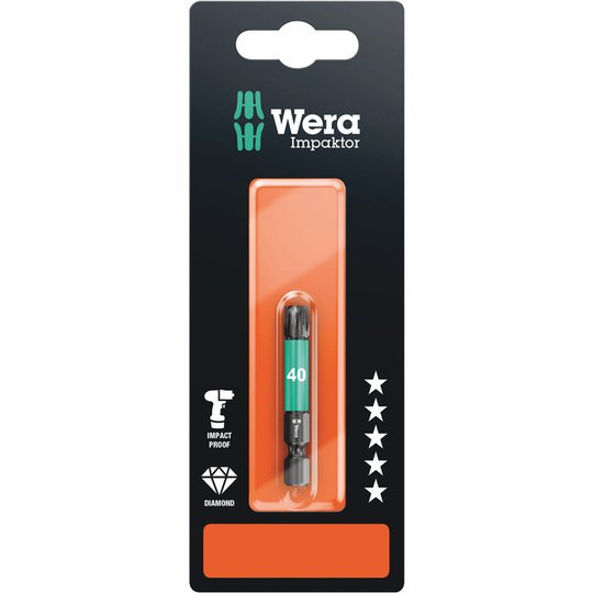 BITS WERA 867/4 IMP DC TX40