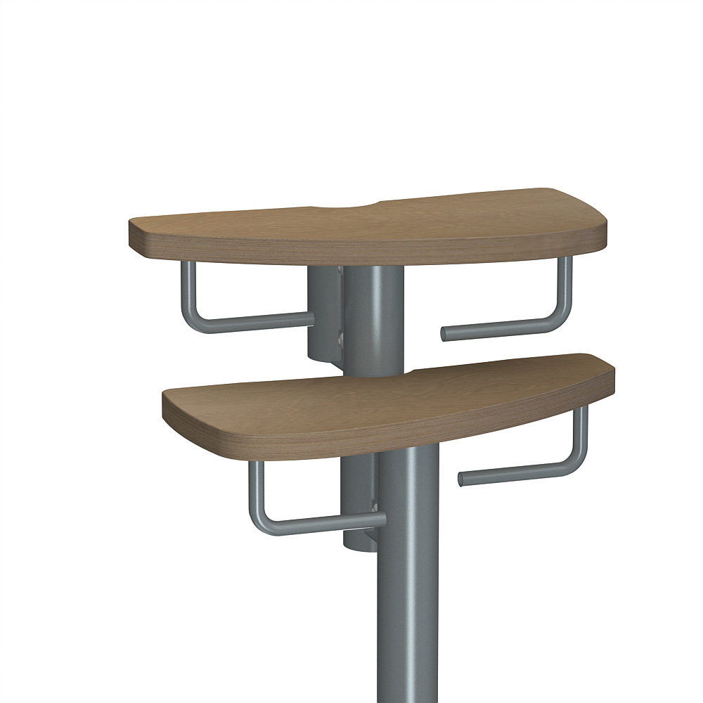 Fontanot trappa Spin SP Barnsäkerhetspinnar 269-327 cm, Grå