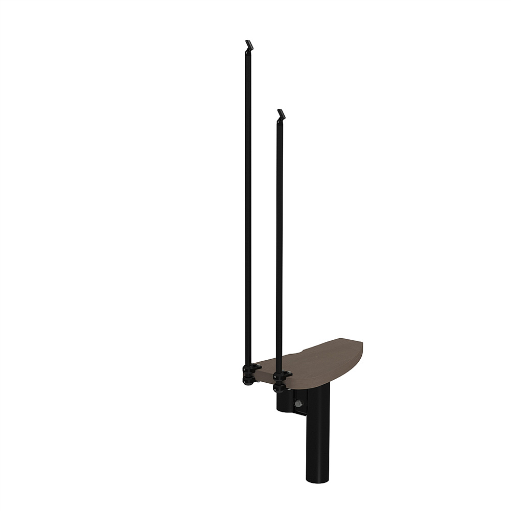 Fontanot Spin SP 030 - Extra steg trappa Svart / Mörk alm