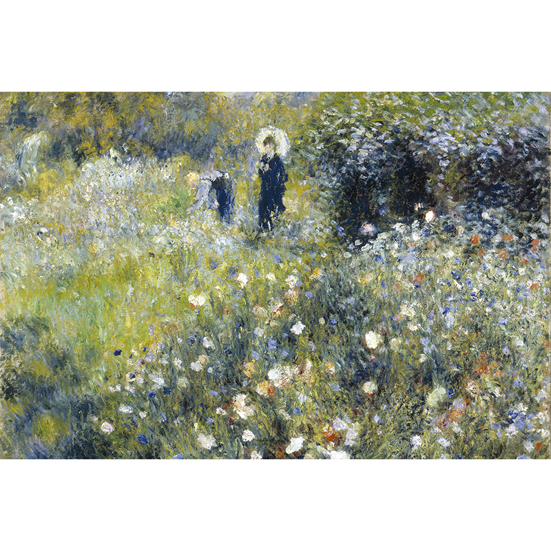 Tapet Woman In Garden Dimex