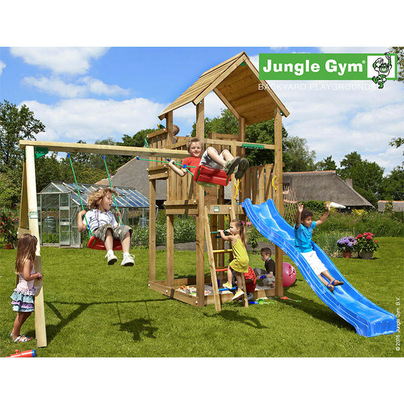 Lektorn Palace med gungmodul Jungle Gym