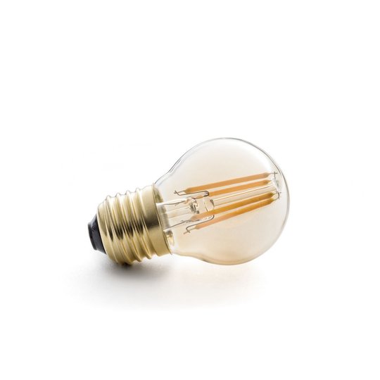 45mm klot 4W 230V Konstsmide Glödlampa LED E27 Amber
