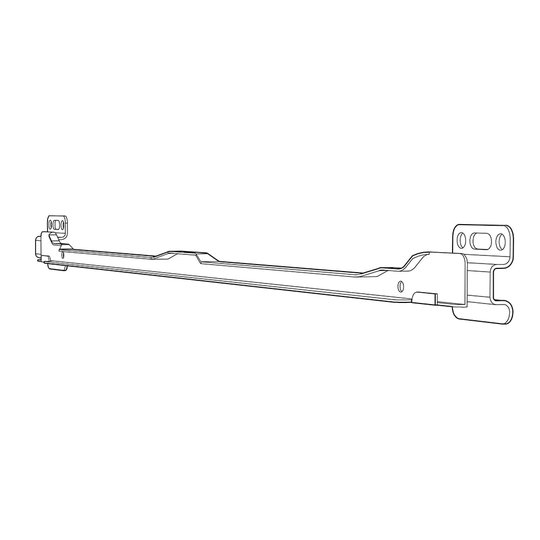 Pelly System Glidskena universal sida, 2-pack Vit