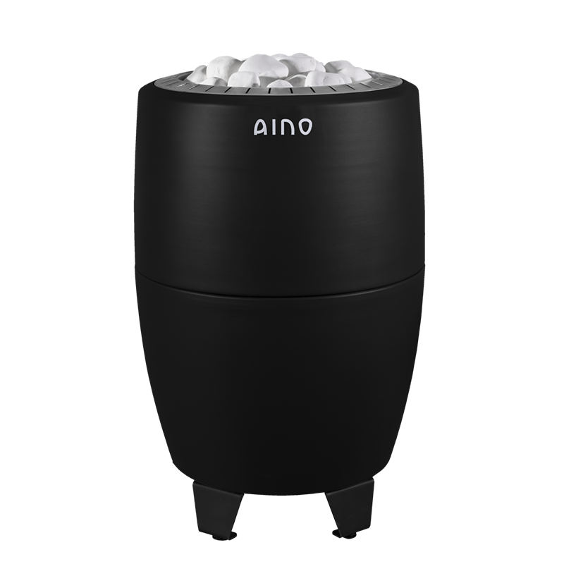 BASTUAGGREGAT MIDNIGHT BLACK AINO HEATER