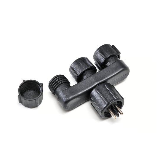 3 uttag Konstsmide split till 12V-system