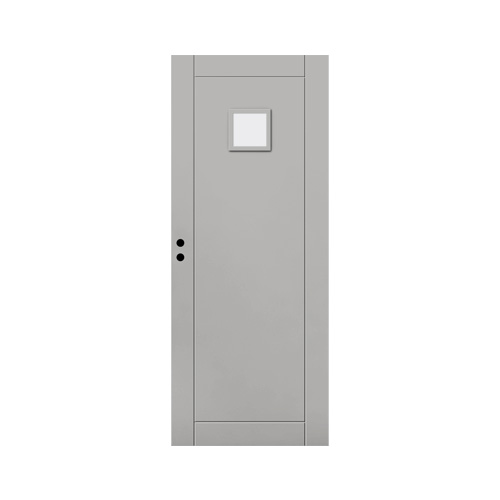 Innerdörr Frösö Grunda Design 8 x 20, Grå, Frostat glas