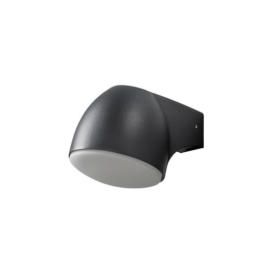 4W Konstsmide Ferrara vägglykta LED Svart