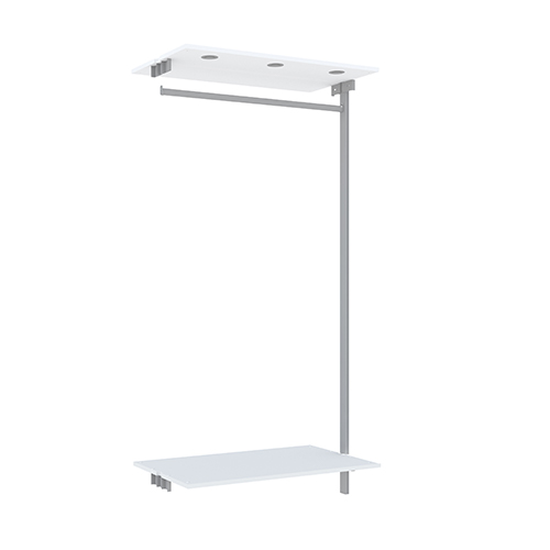 Påbyggnadssektion med belysning Inredning Mix 830 mm