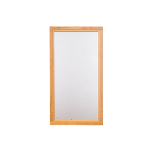 Med karm i Furu Bastufönster Rökfärgat glas, 5 x 19