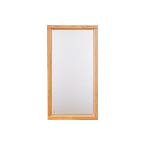 Med karm i Furu Bastufönster Rökfärgat glas, 5 x 9