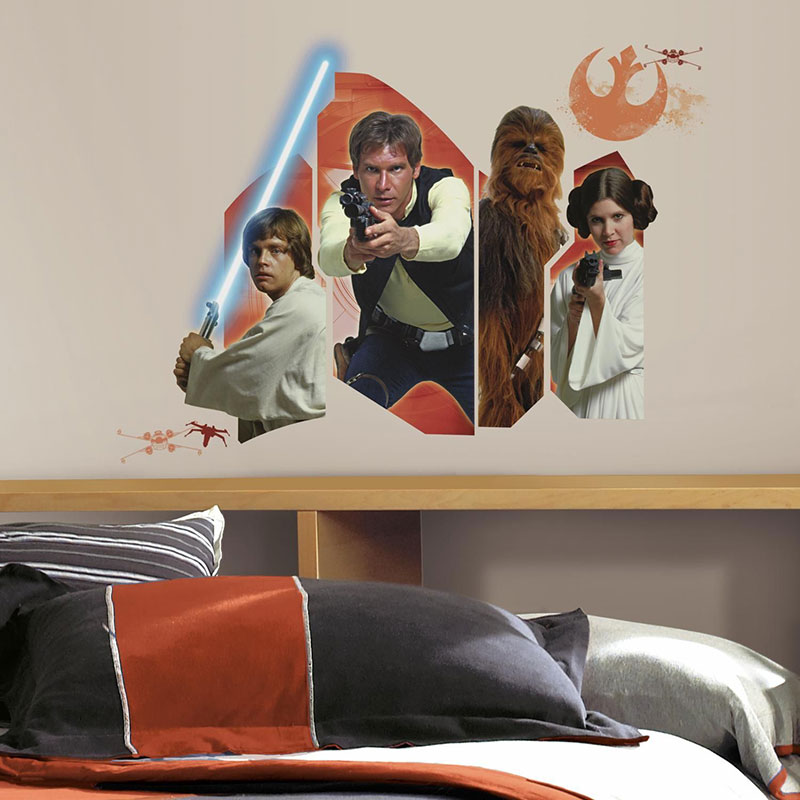Väggdekor Star Wars Classic Burst Giant RoomMates