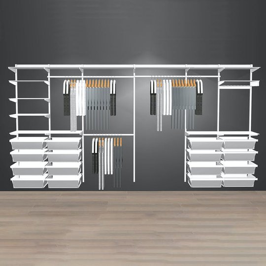 Pelly System Komplett trådhylla 3001-3860 mm