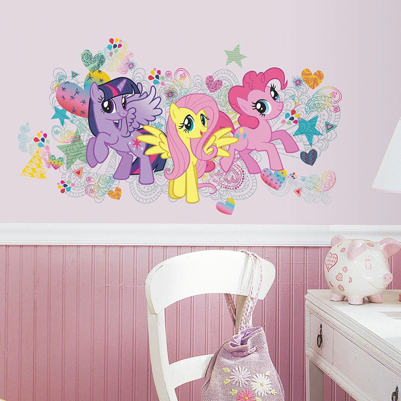 Väggdekor My Little Pony Wall Graphix Giant RoomMates