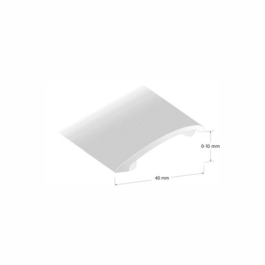 NIVÅLIST 0-10MM 200CM SILVER NR191