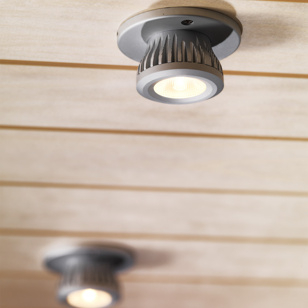 Bastubelysning Tylö Downlight LED 350mA/1,2W