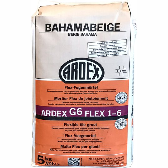 KAKELFOG G6 FLEX BEIGE 5KG