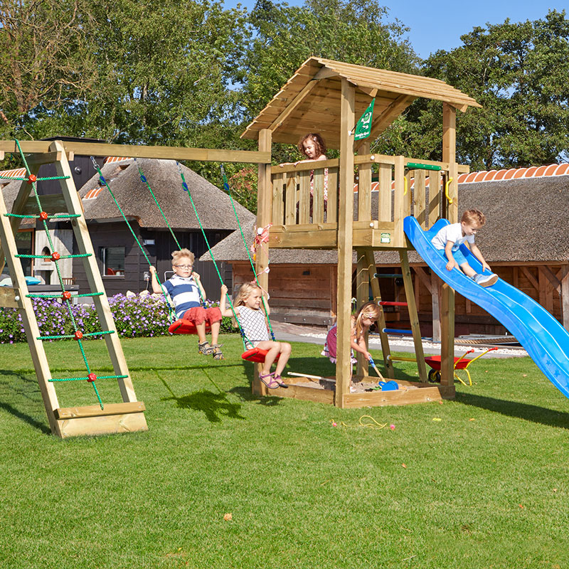 Lektorn Shelter med klättermodul Jungle Gym