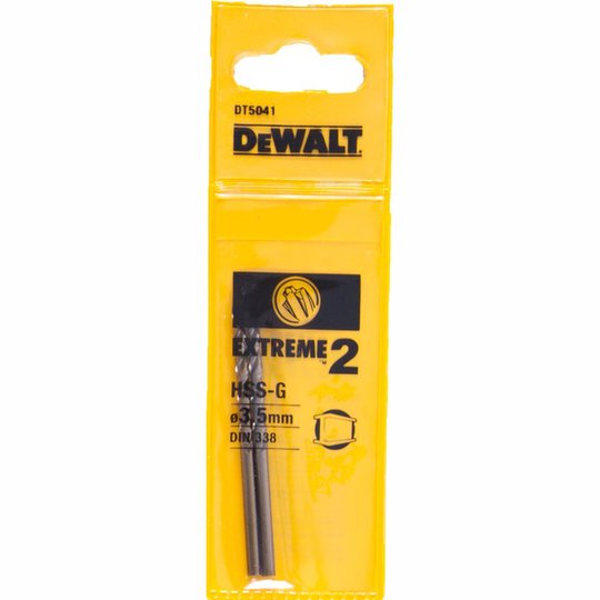 BORR HSS EXT2 3,5MM 2-PACK DT5041