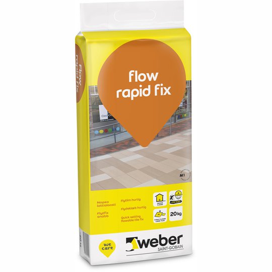 FÄSTMASSA FLOW RAPID FIX 20KG