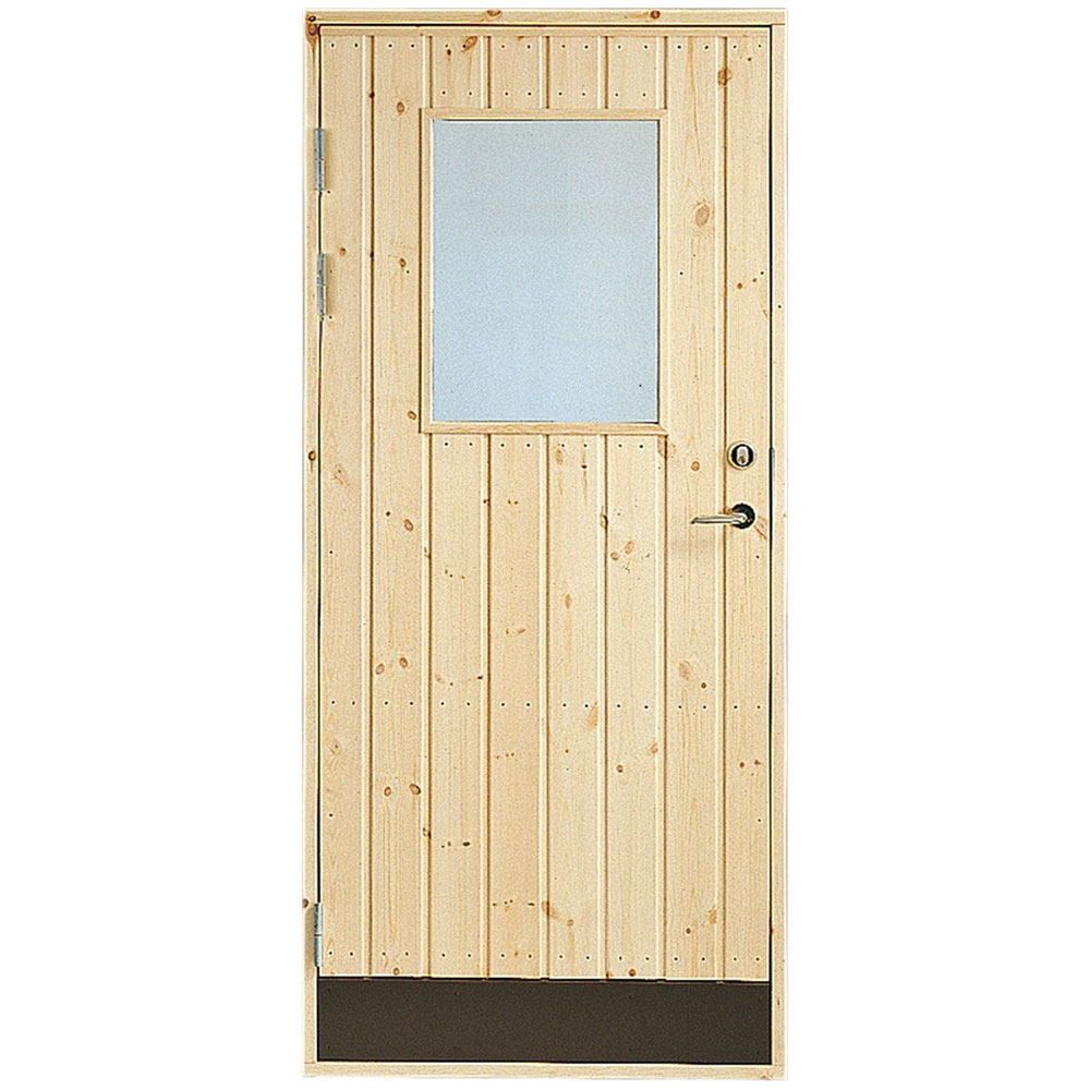 Dörr 10° panel Vänster Jabo Förrådsdörr 9x20