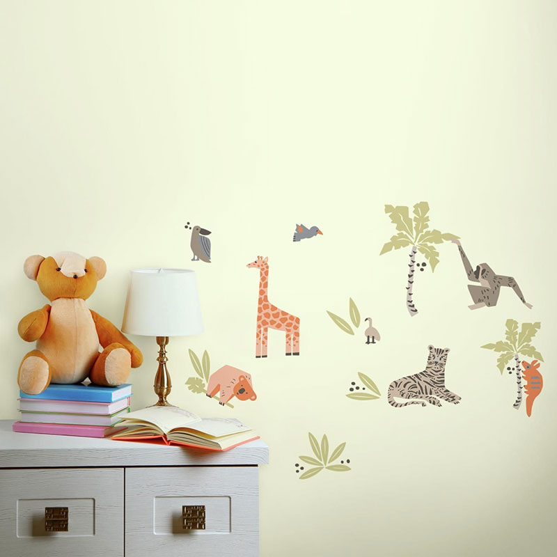 Väggdekor Jungle Animals RoomMates
