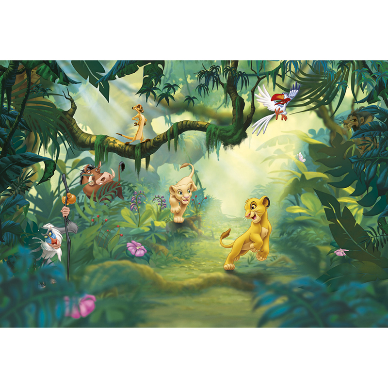 Barntapet Disney Lion King Jungle Komar