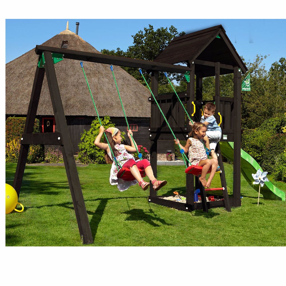 Lektorn och gungmodul inklusive två gungor Jungle Gym