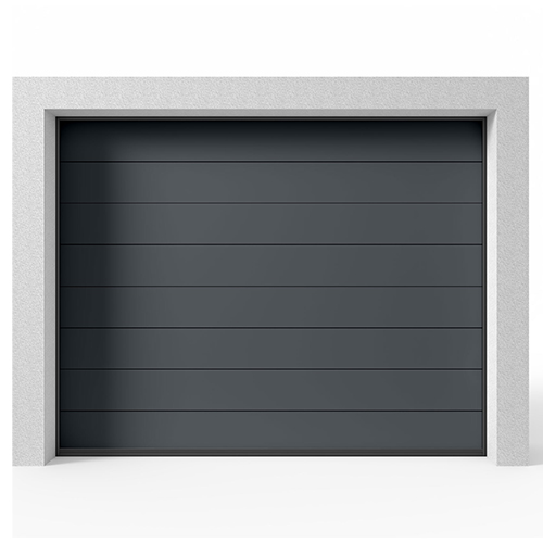 Garageport Takskjutport Modern Panel Antracit, 2400x2125