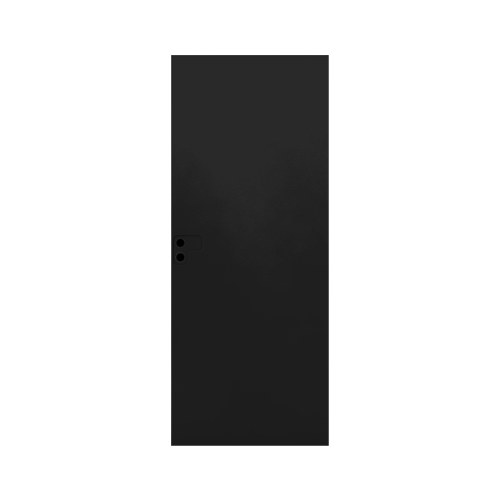 Innerdörr Hemsö Grunda Design 9 x 20, Svart