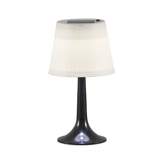Solcell LED Konstsmide Assisi bordlampa Svart