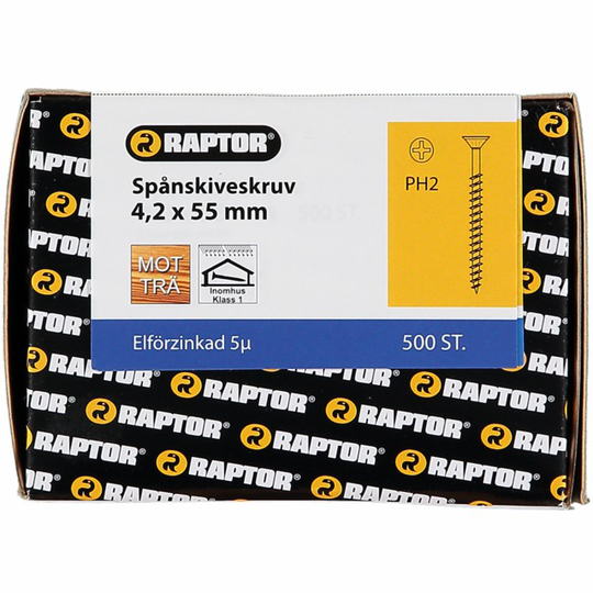 SPÅNSKIVESKRUV 4,2X55 FZB | Beijerbygg Byggmaterial