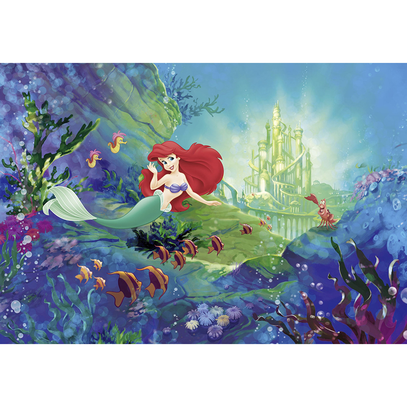 Barntapet Disney Ariel´s Castle Komar