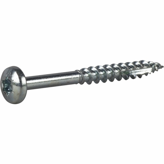 TRÄSKRUV 6,0X60 KULLRIG FZB 100ST | Beijerbygg Byggmaterial