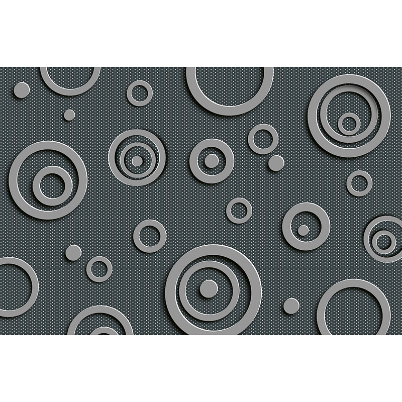 Tapet Metal Circles Dimex